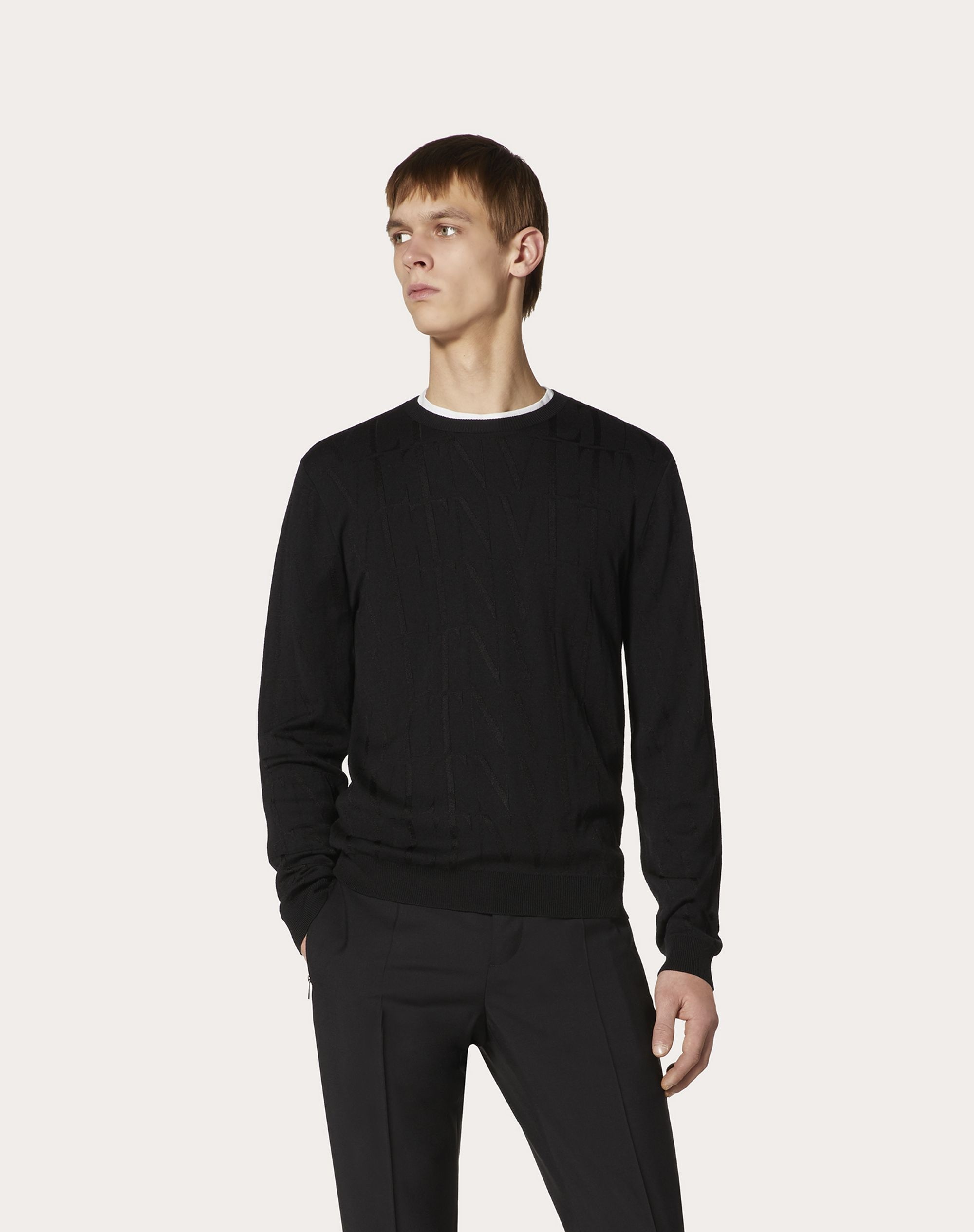 VLTN TIMES CREW-NECK SWEATER - 3