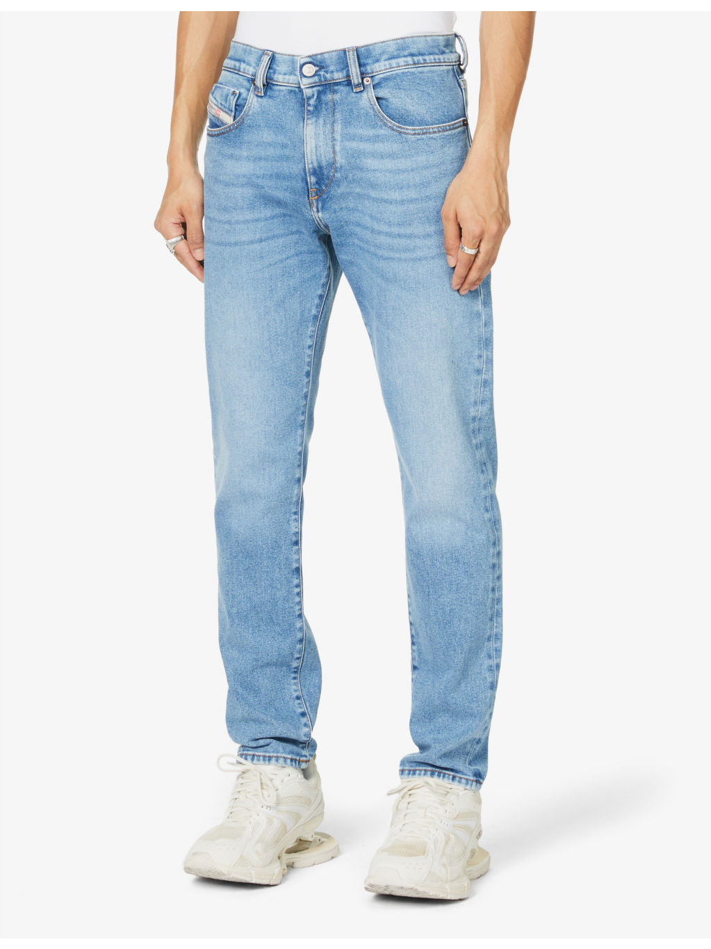 D Strukt slim-fit stretch-denim jeans - 3