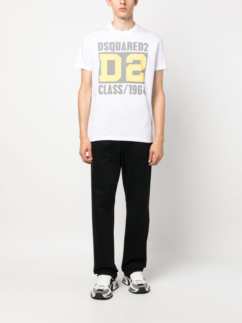DSQUARED2 logo-print cotton T-shirt outlook