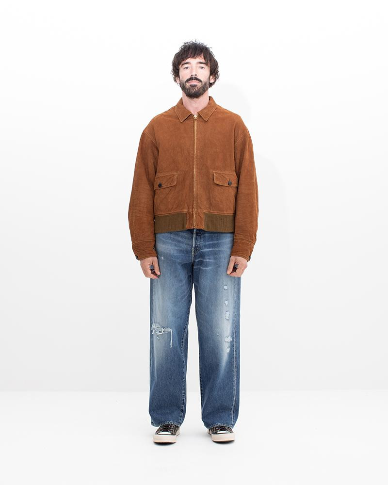 MAHON JKT SUEDE IT LT.BROWN - 2