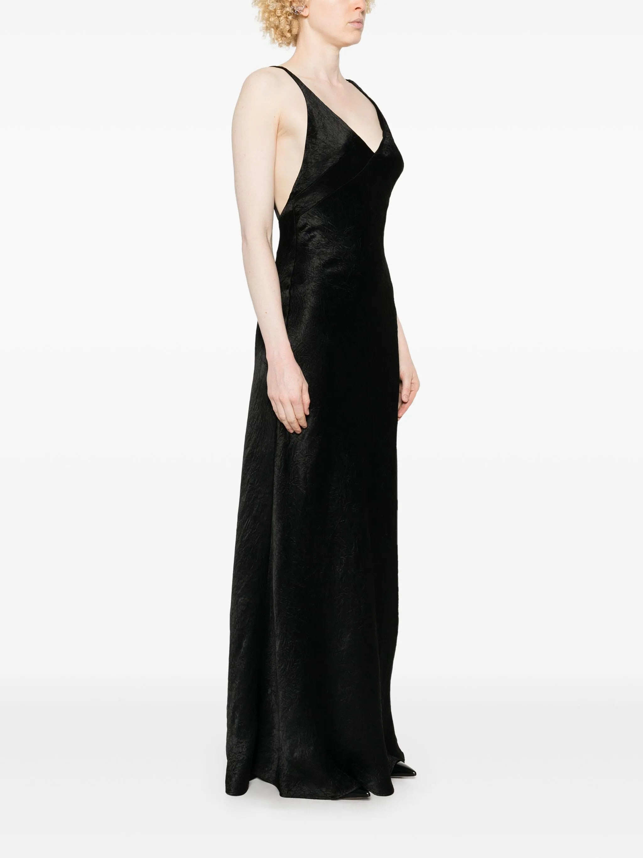 Crinkled-finish Maxi Dress - 5