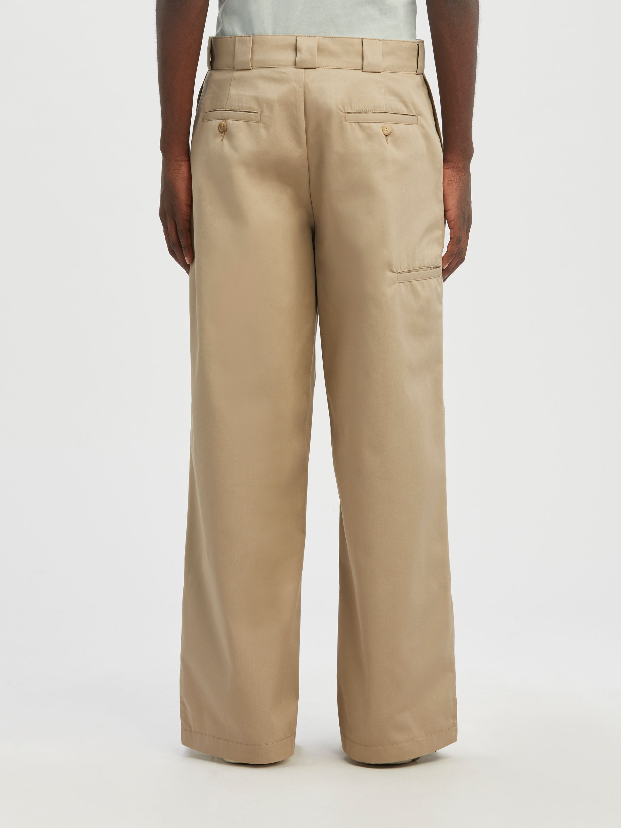 Reversed Waistband Chino Pants - 5