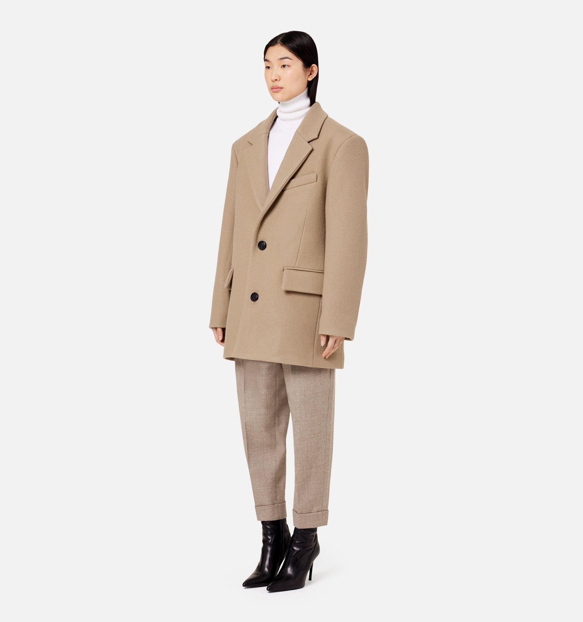 Short Structured Coat - 5