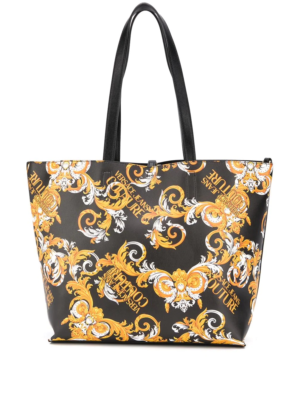 baroque logo tote - 1