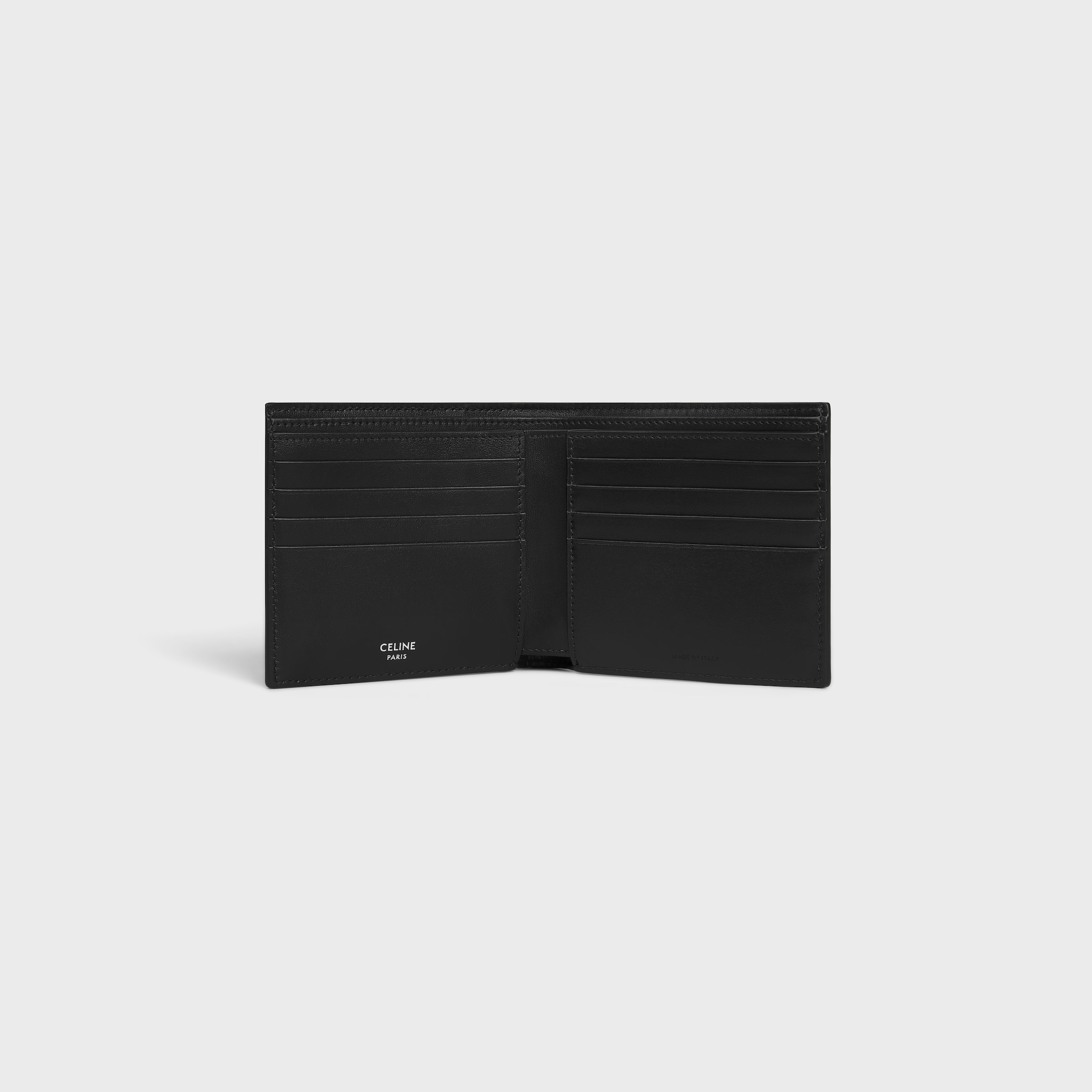 Bi-fold wallet in TRIOMPHE CANVAS AND CALFSKIN - 4