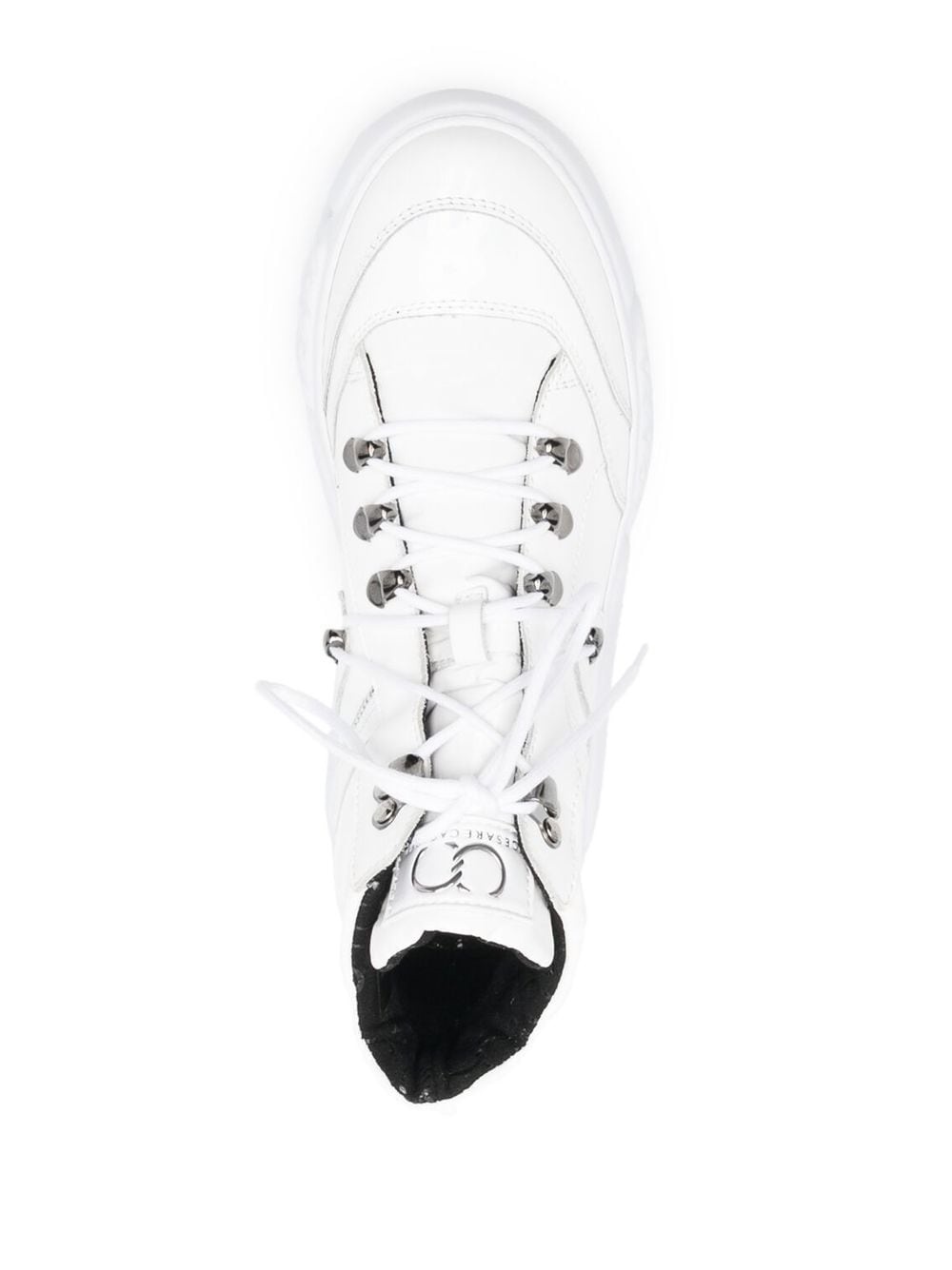 lace-up leather ankle boots - 4