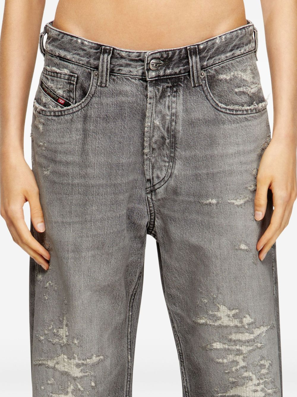 1988 D-Ark frayed pocket jeans - 5