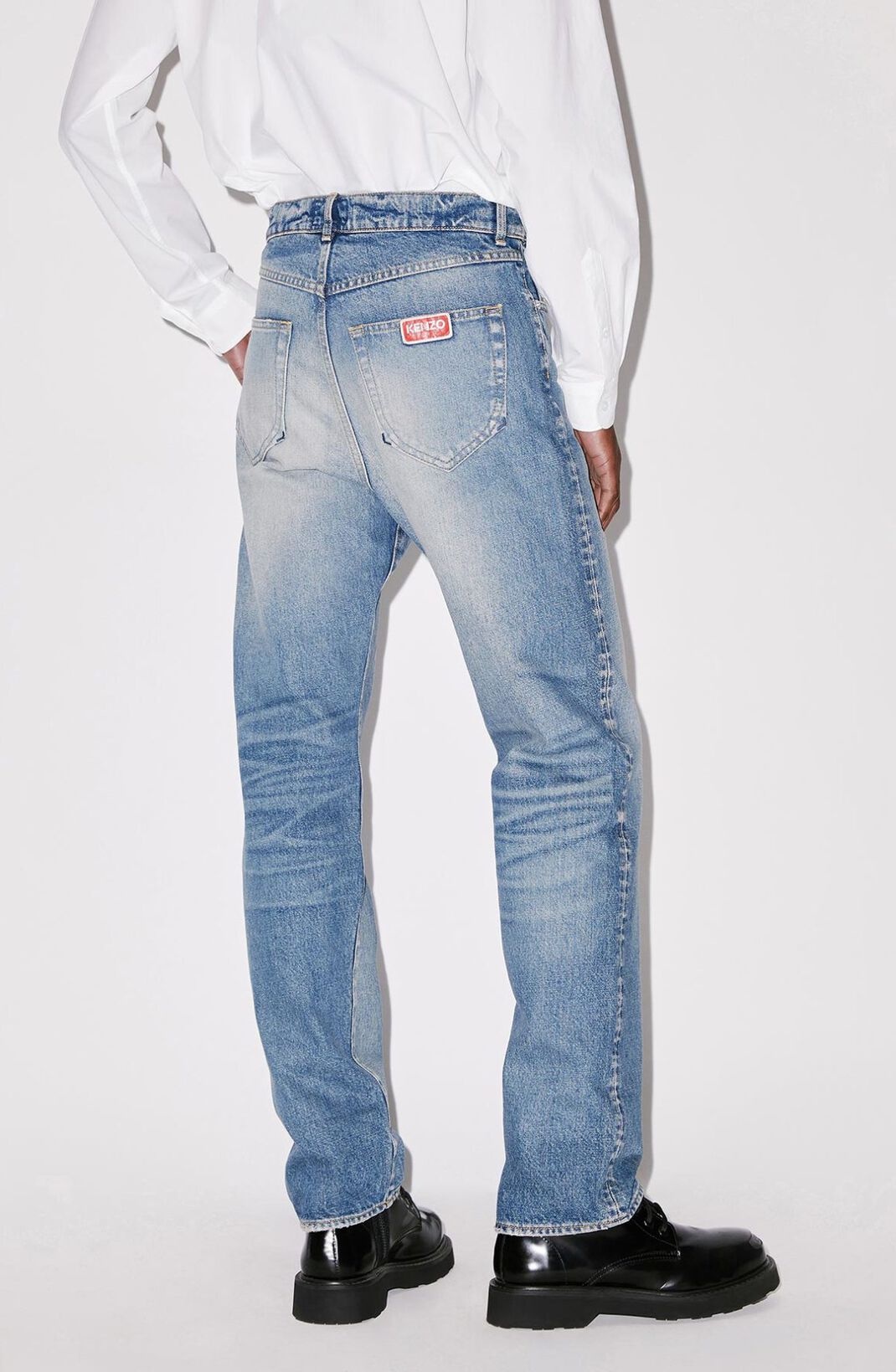 Straight-cut ASAGAO jeans - 4