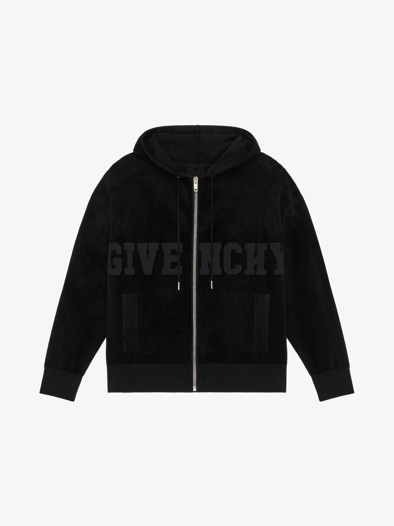 GIVENCHY VELVET HOODED JACKET 1