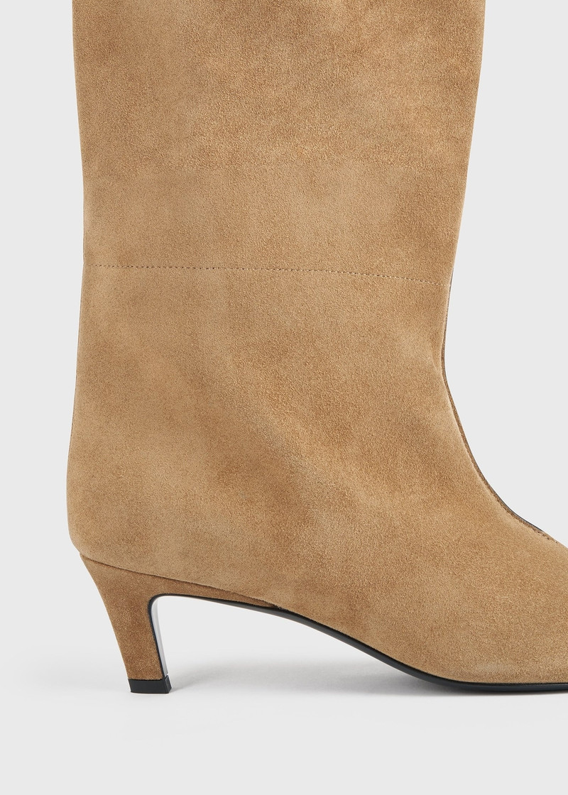 The Wide Shaft Boot caramel 5