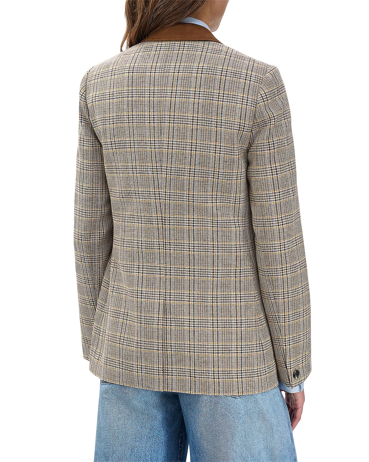 Evia Plaid Blazer - 3