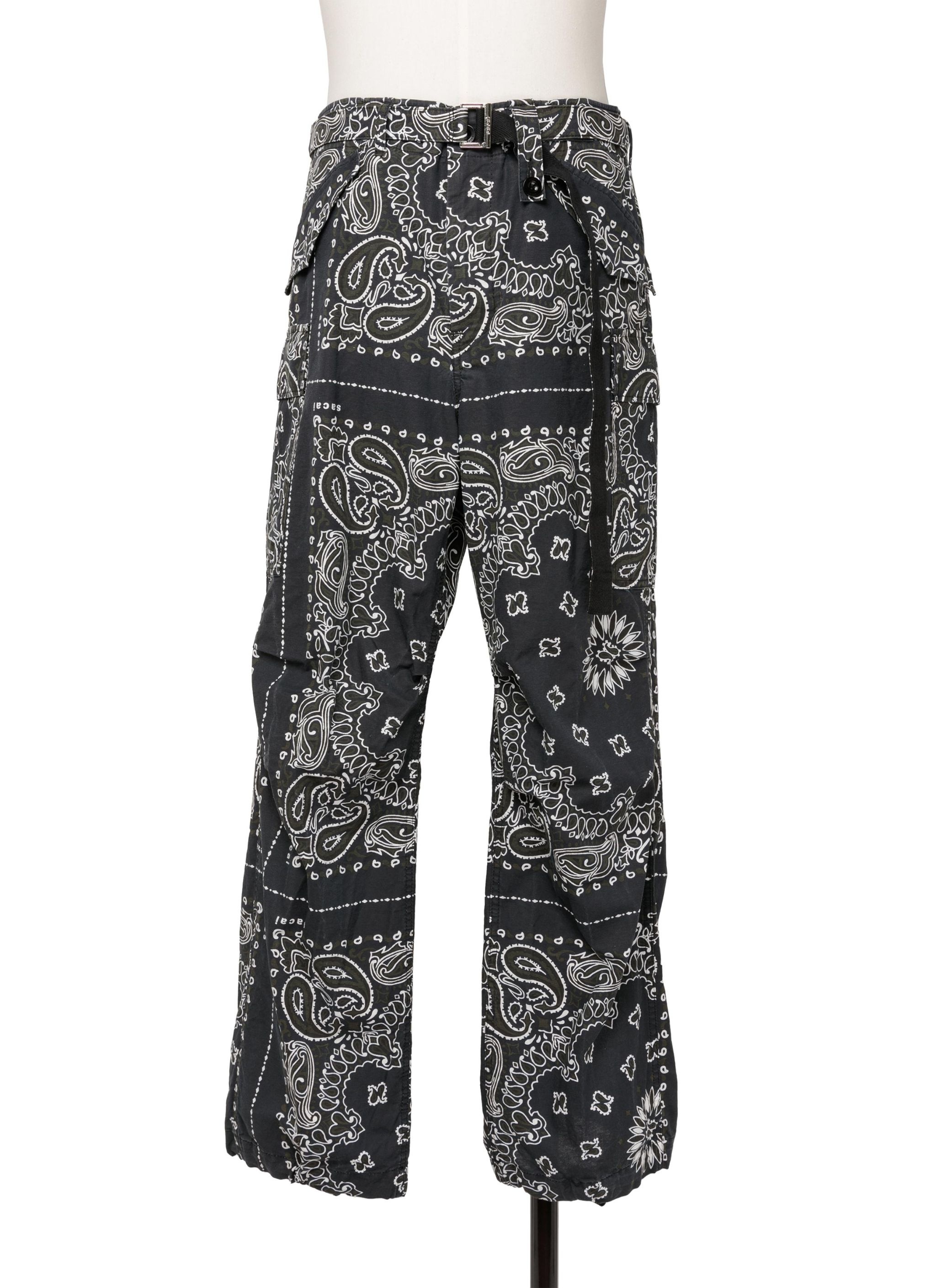 Bandana Print Pants - 1