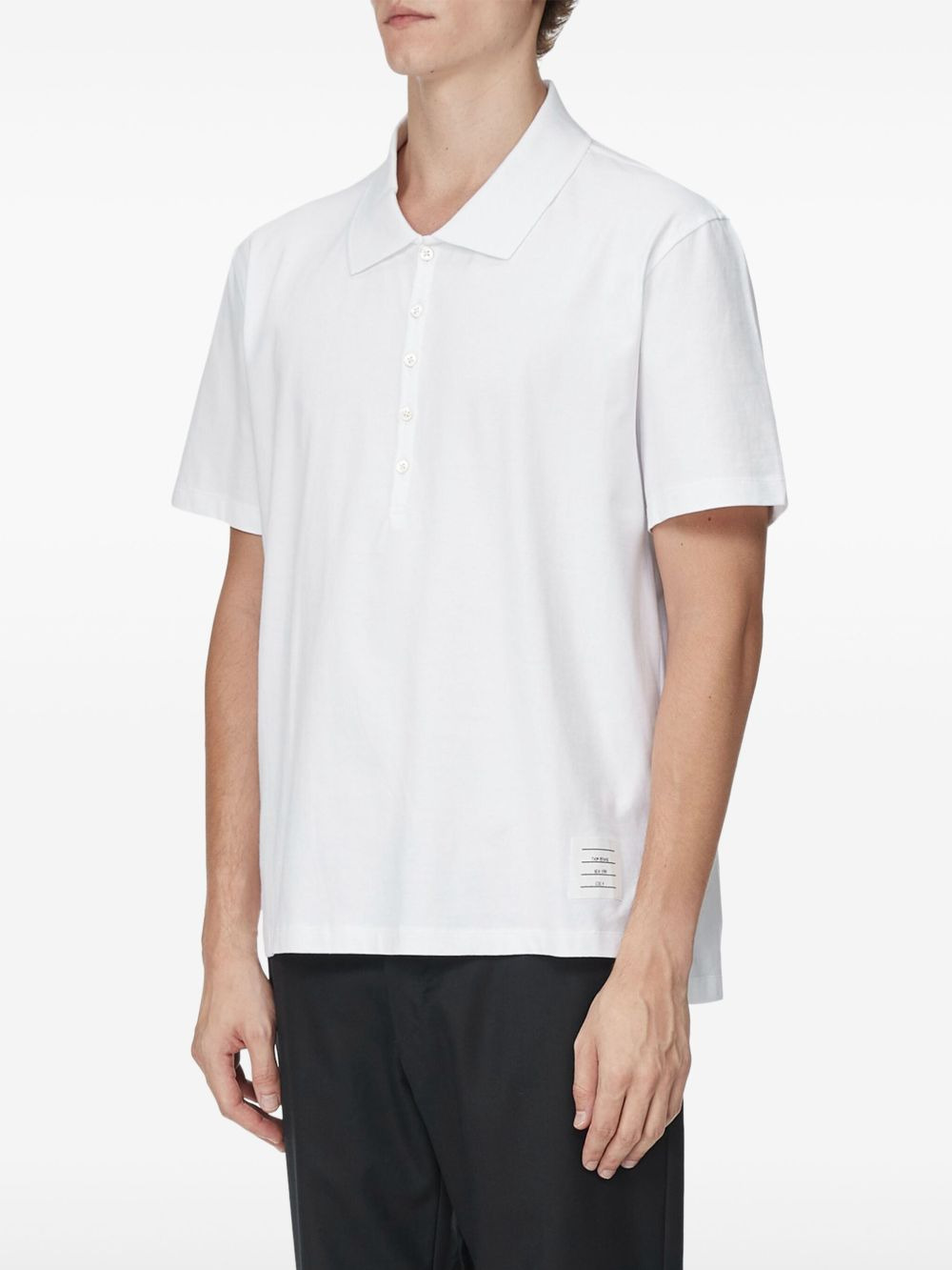 classic button polo shirt - 3