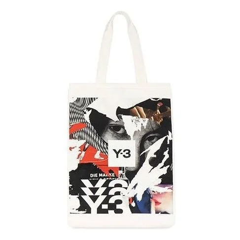 adidas Y-3 CH1 Graphic Print Tote Bag 'Off White' GK2111 - 1