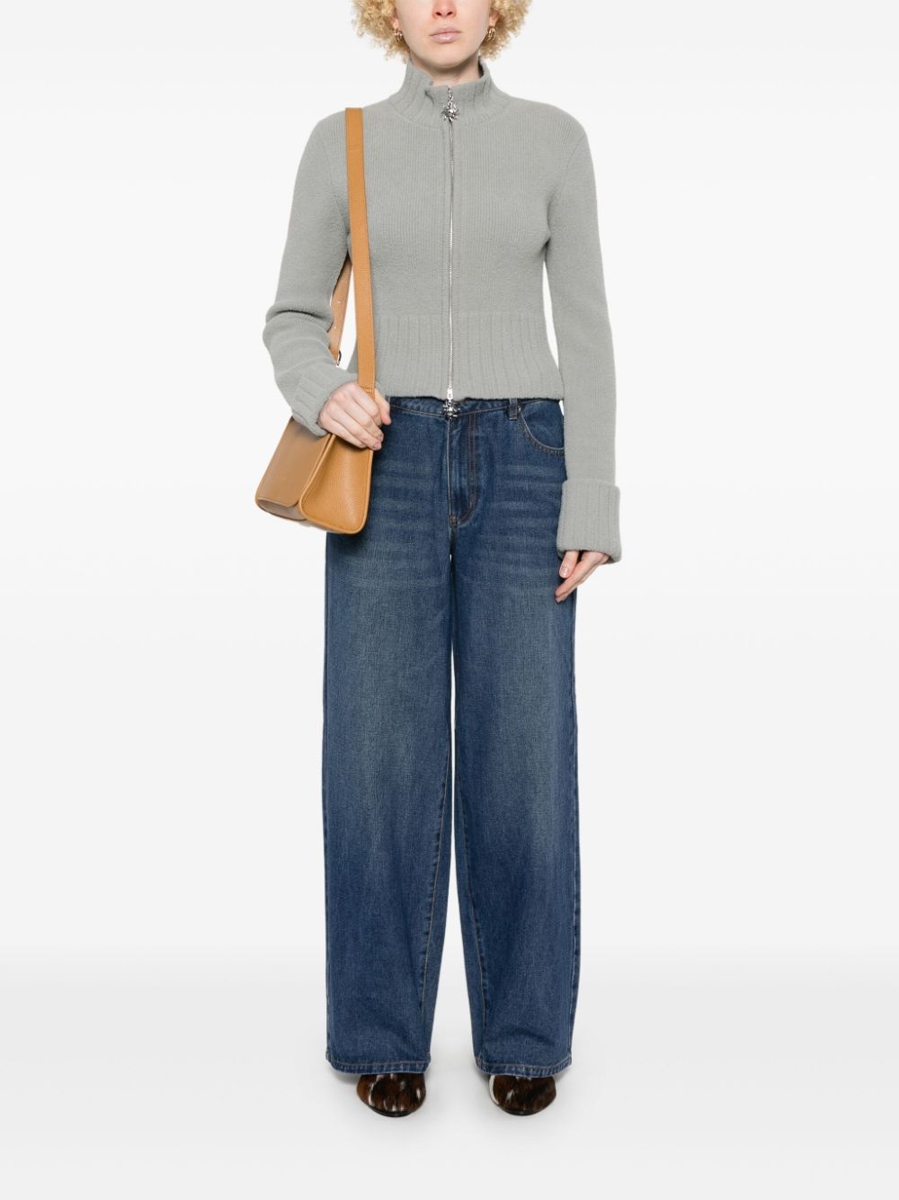 wide-leg jeans - 2