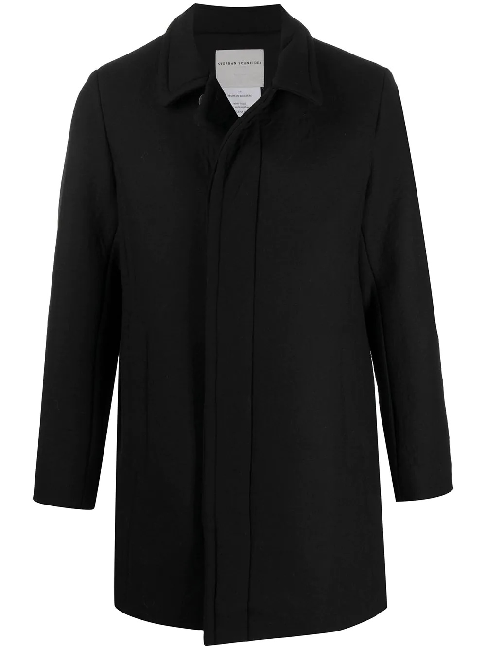 point collar car coat - 1