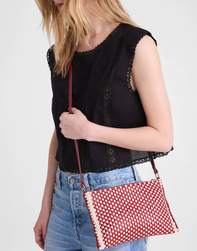 The Signature Woven Crossbody Bag 3