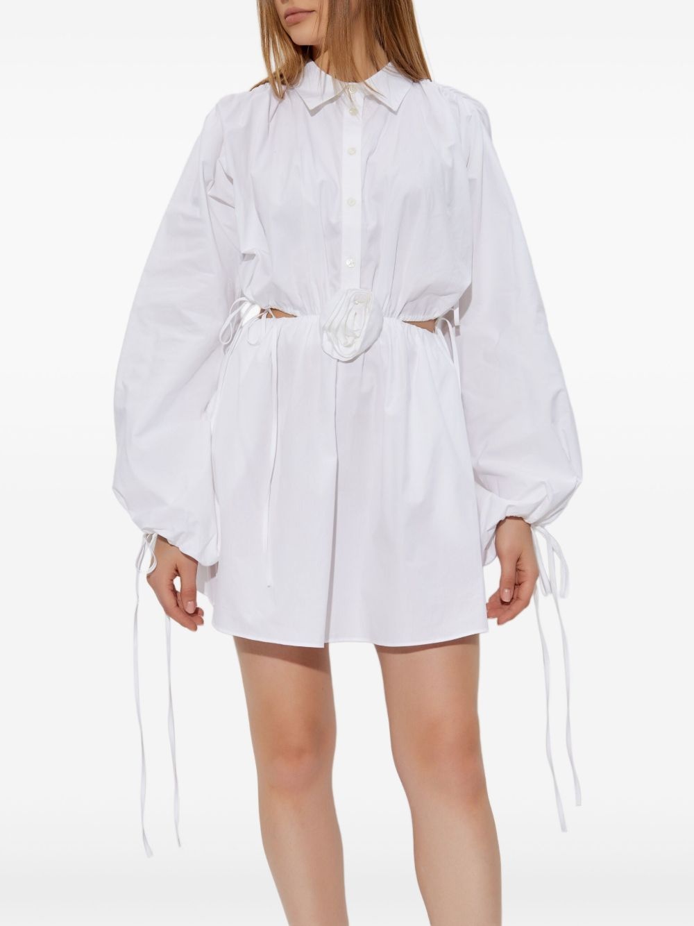 cotton mini dress - 3