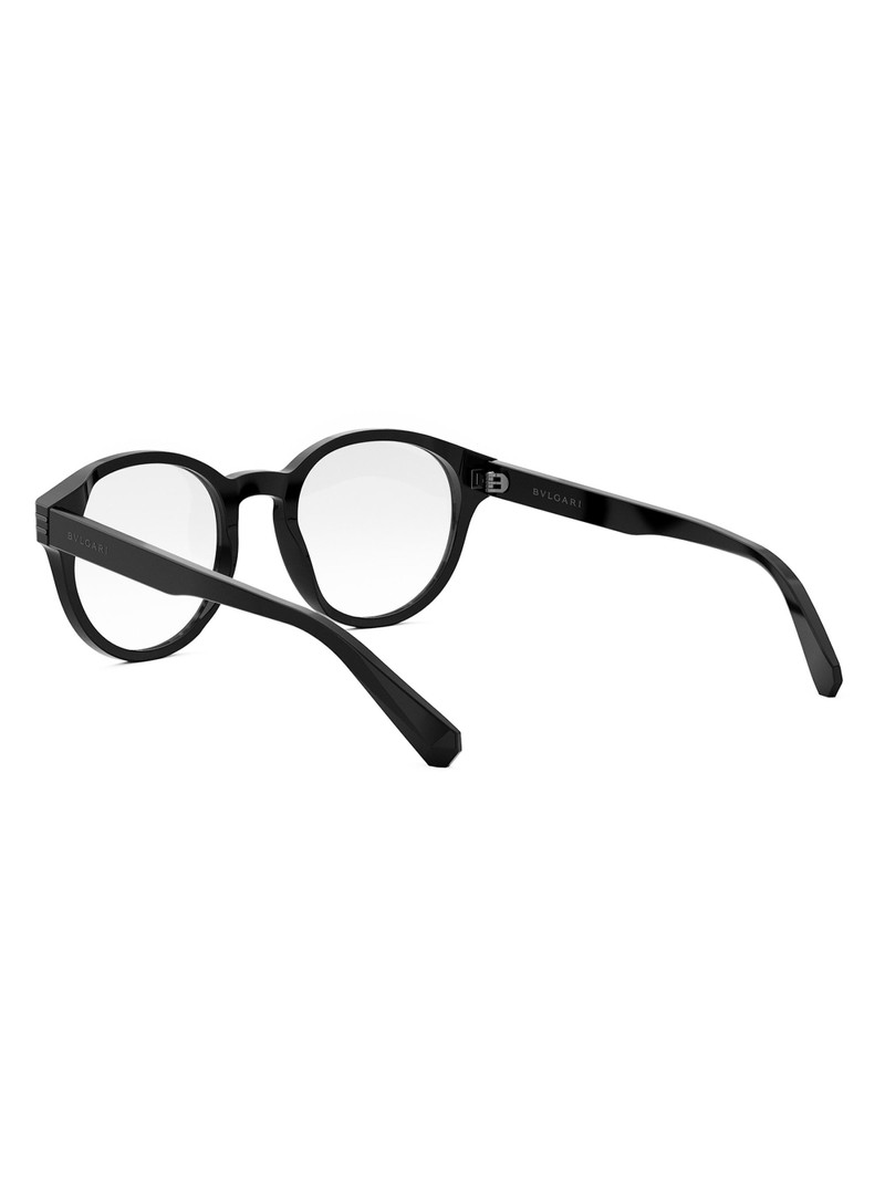 Men's B. Zero1 51MM Pantos Eyeglasses - Shiny Black 4