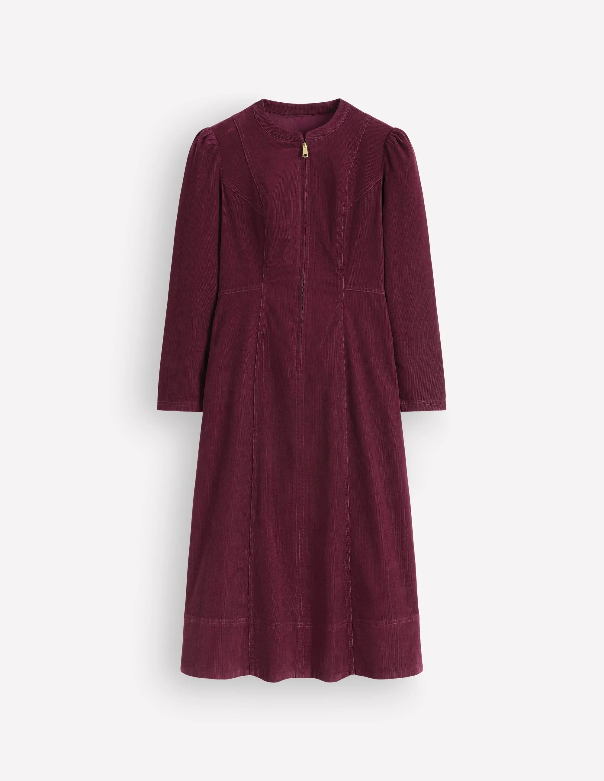 Una Cord Midi Dress-Purple Potion - 1
