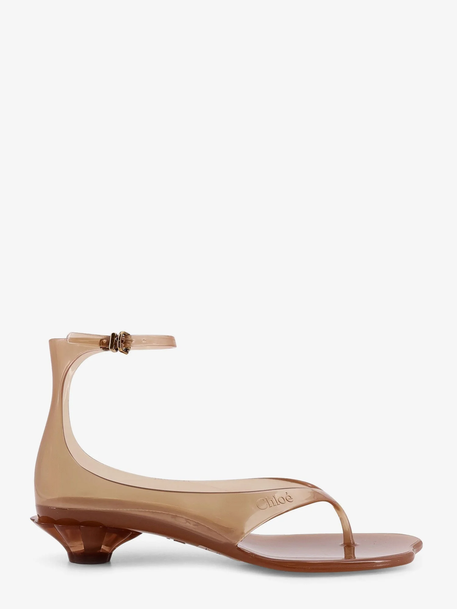 Chloe' Tpu Jelly Sandals With Shell Heel - 1