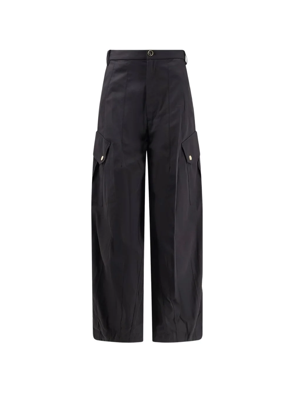 Rosalin button pocket palazzo pants - 1