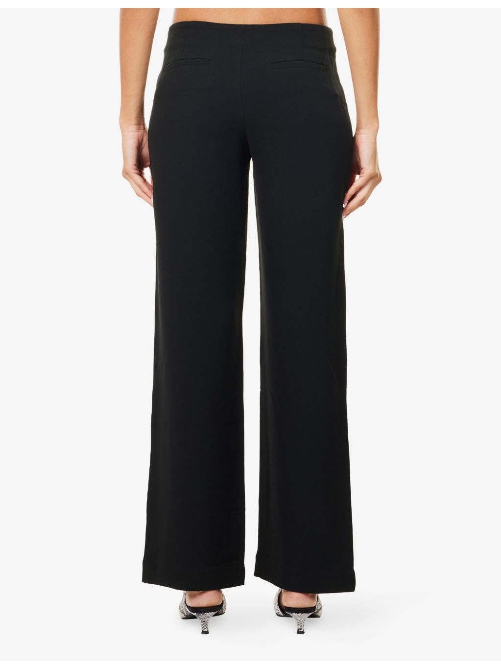 Vida Low-Rise Woven Trousers - 4