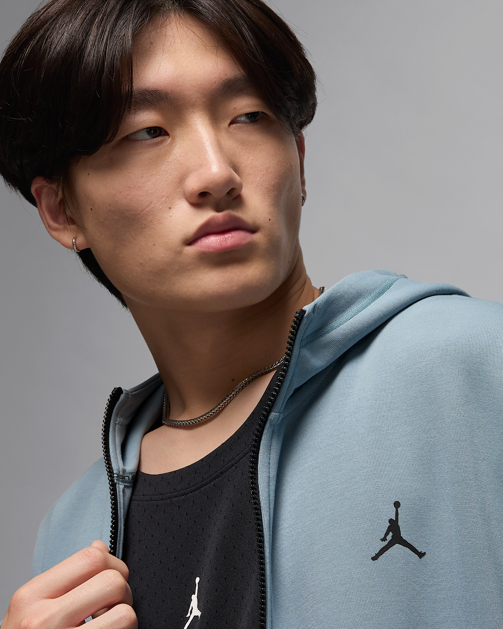 Jordan Sport Hoop Fleece Men's Dri-FIT Full-Zip Hoodie - 3
