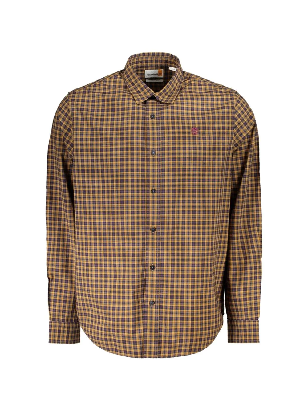 plaid-pattern long-sleeve shirt - 1