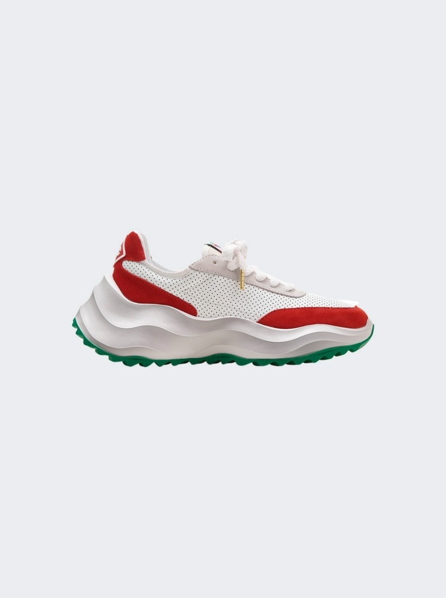 Atlantis Sneaker White And Red - 1