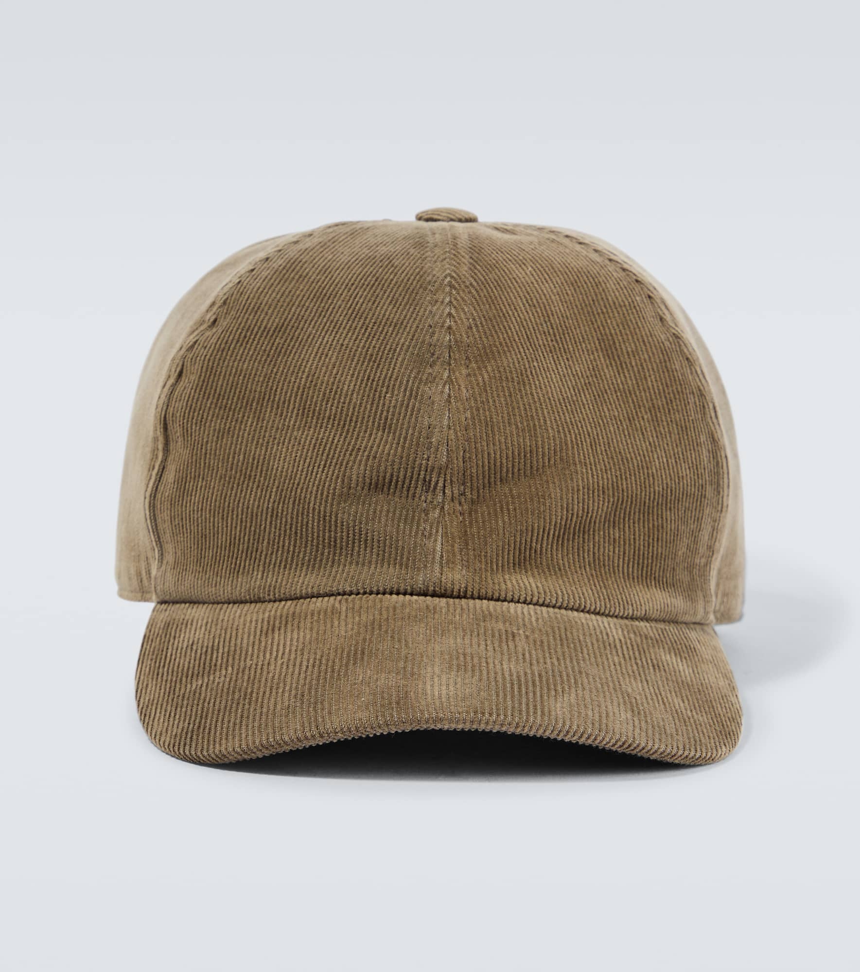 Embroidered cotton baseball cap - 1