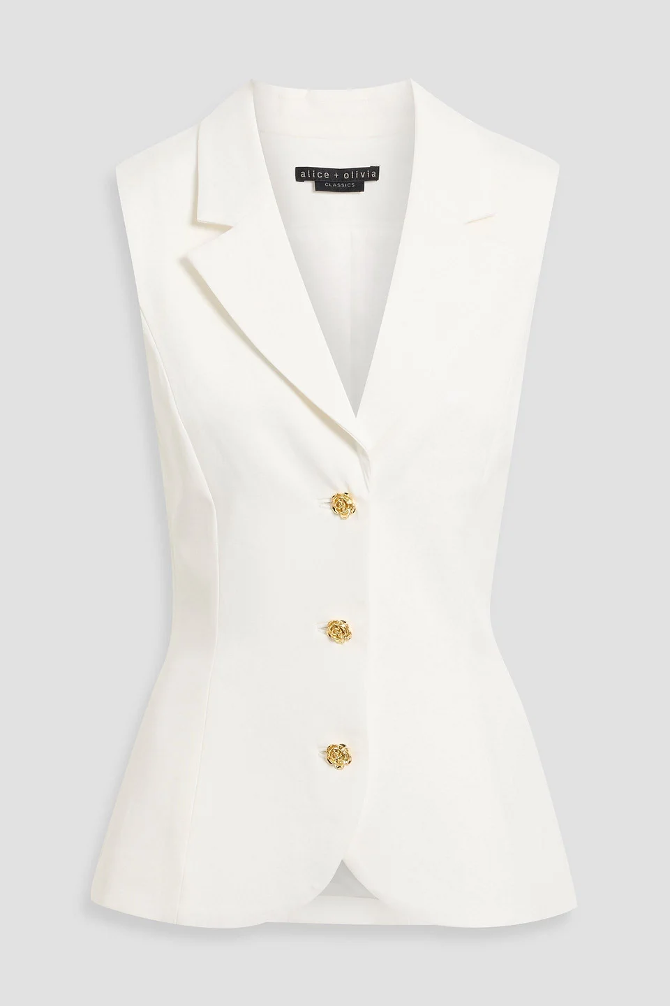 Sammie Lyocell-blend twill vest - 1