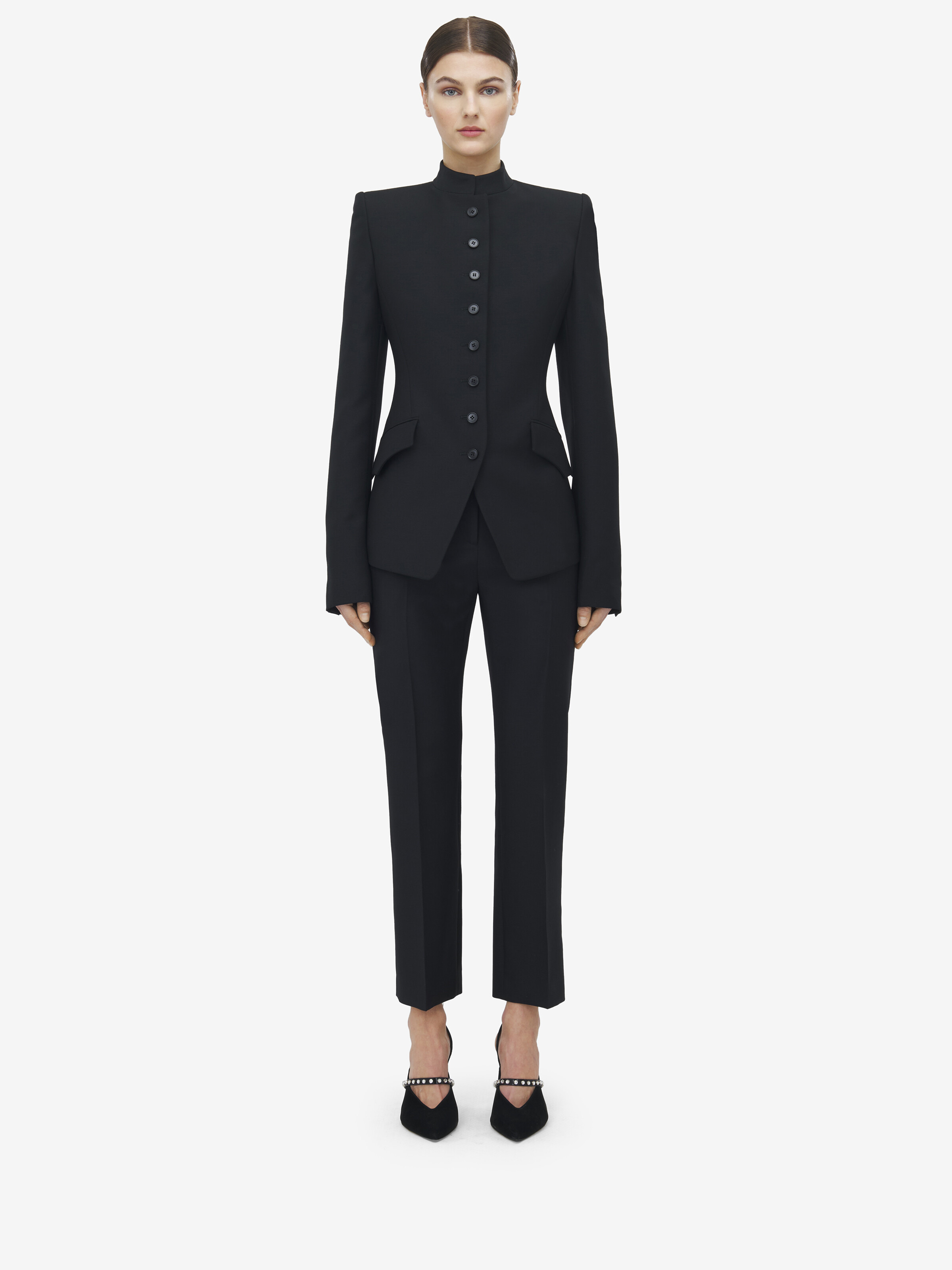 Single-breasted Buttoned Jacket - 3
