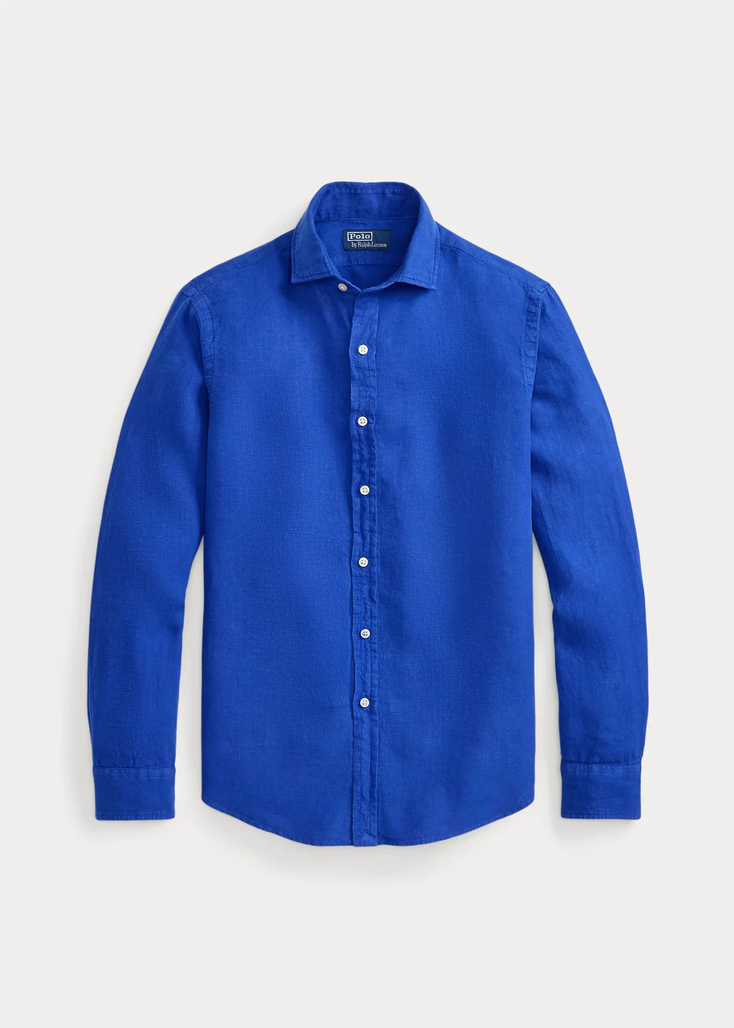 Classic Fit Slub Linen Shirt - 1
