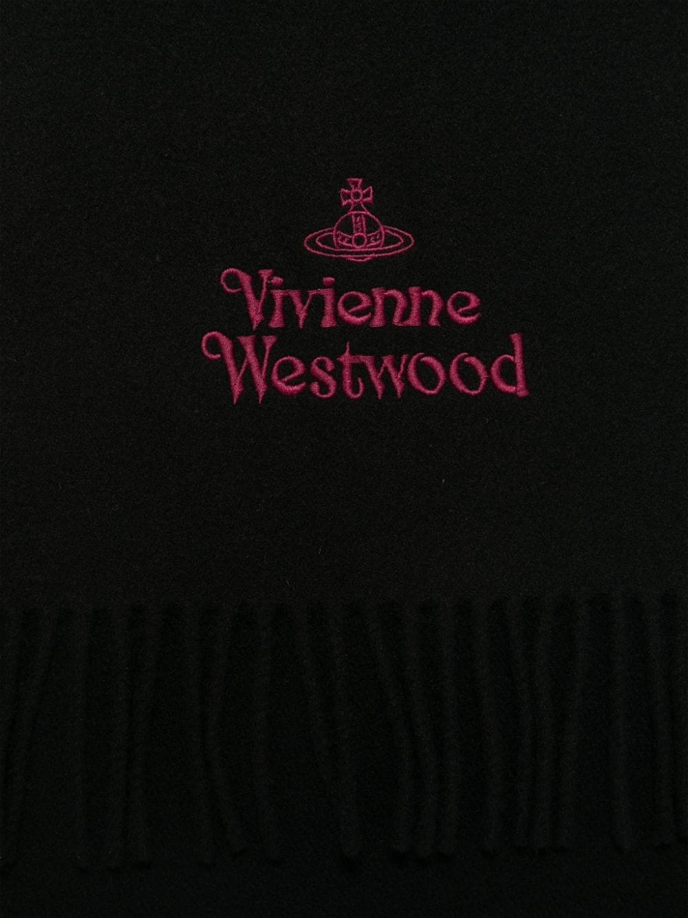Orb logo-embroidered scarf - 2