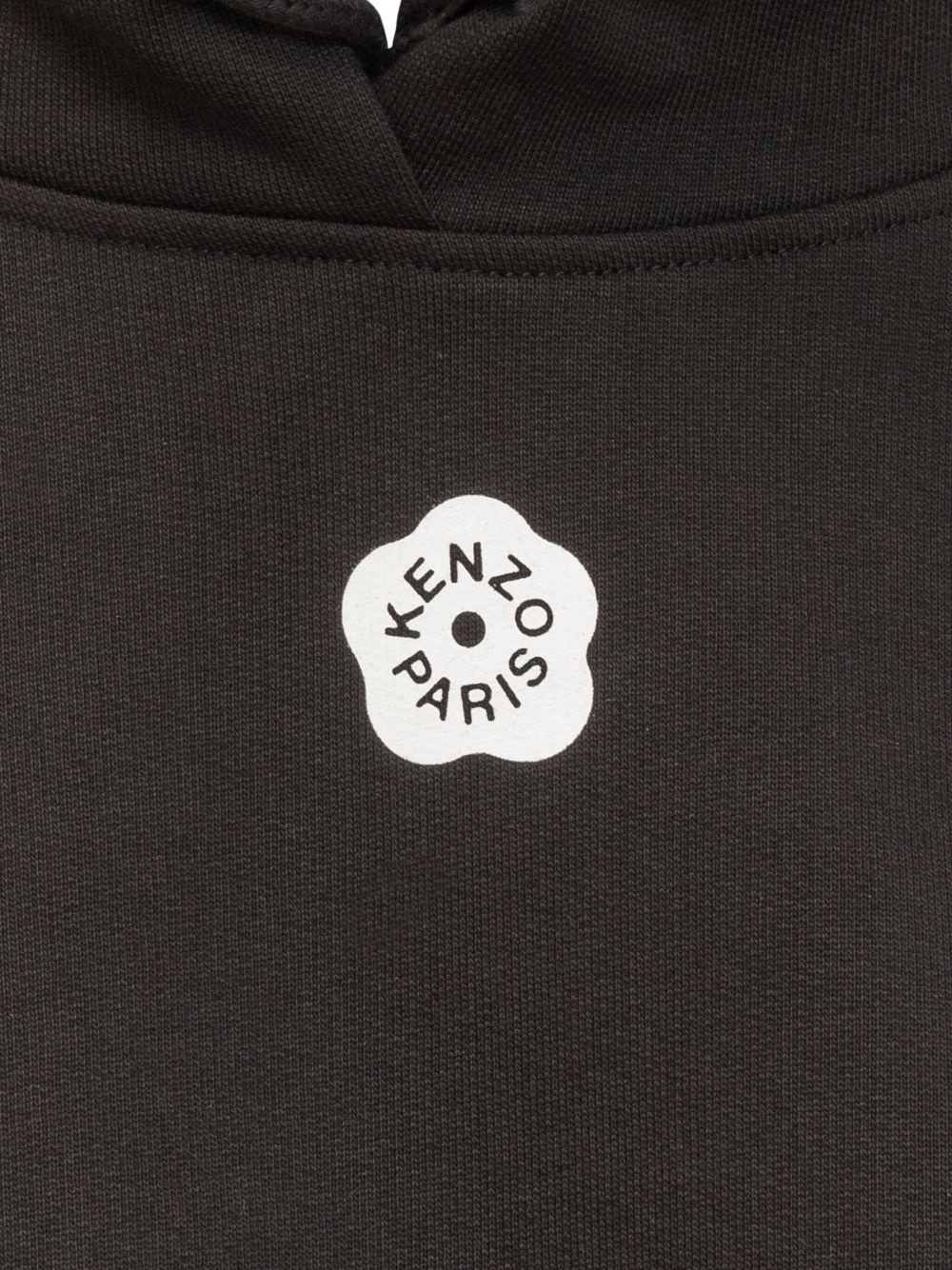 flower-logo hoodie - 4