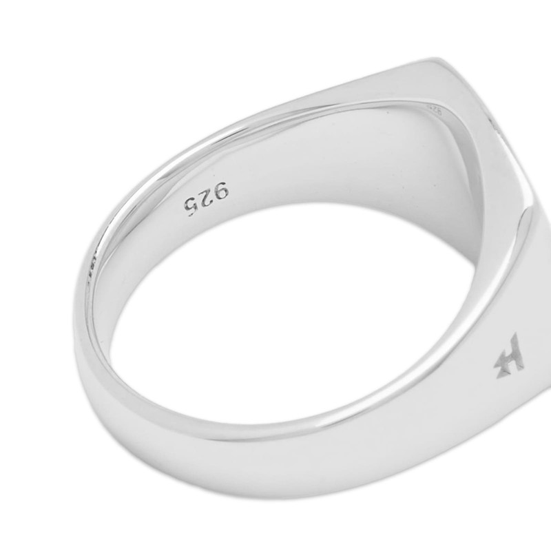 TOM WOOD Tom Wood Mini Signet Cushion Ring outlook