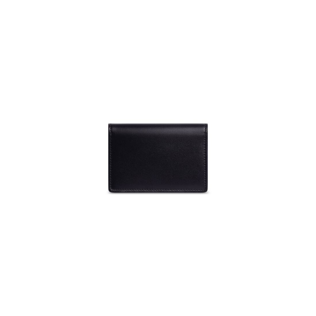 Women's Envelope Accordeon Holder in Black - 3