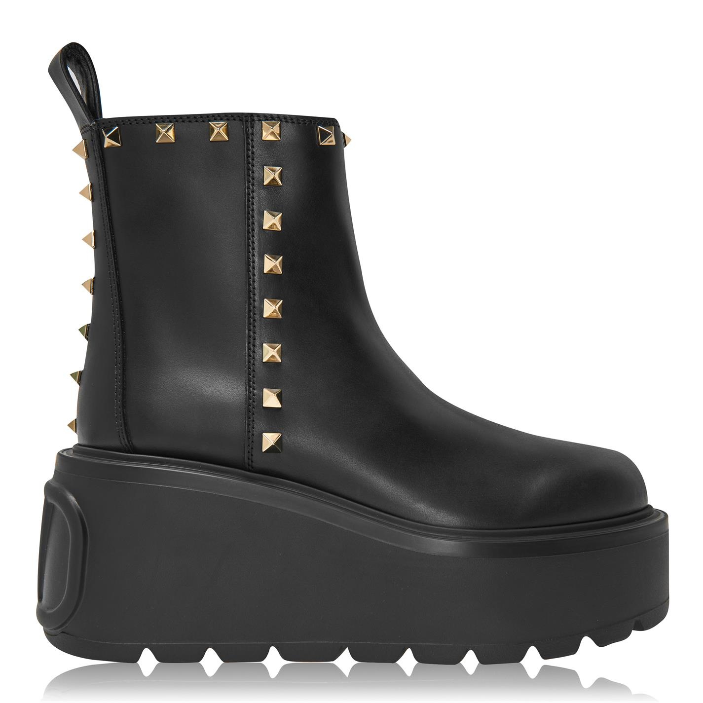 BEATLE STUD PLATFORM BOOTS - 1