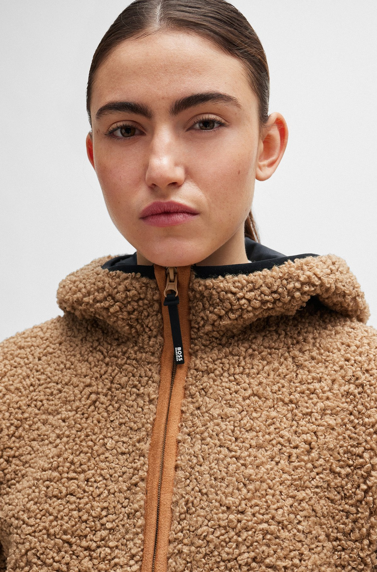 EQUESTRIAN HYBRID HOODED TEDDY JACKET - 5