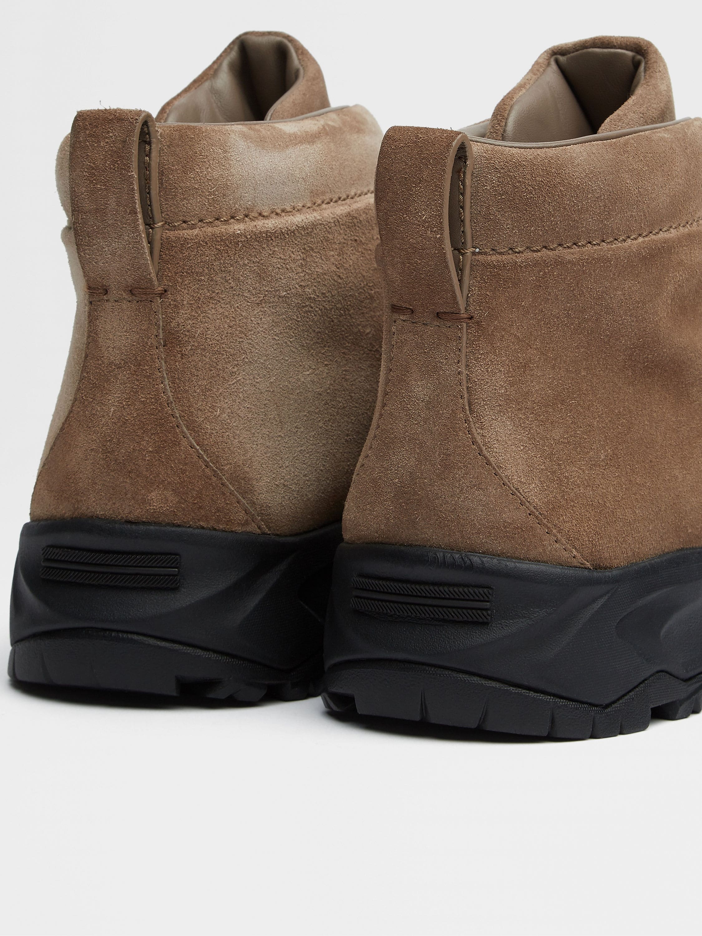 BEIGE SUEDE TRIPLE STITCH™ VETTA SNEAKERS - 2