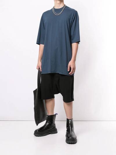 Rick Owens DRKSHDW oversized longline T-shirt outlook