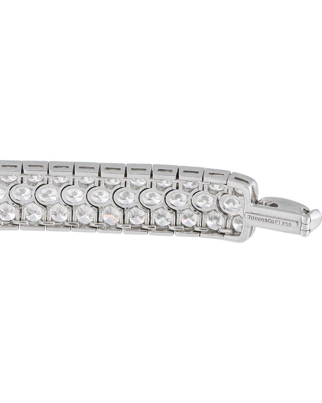 Tiffany & Co. Platinum 16.95 ct. tw. Diamond Bracelet (Authentic Pre-Loved) - 3