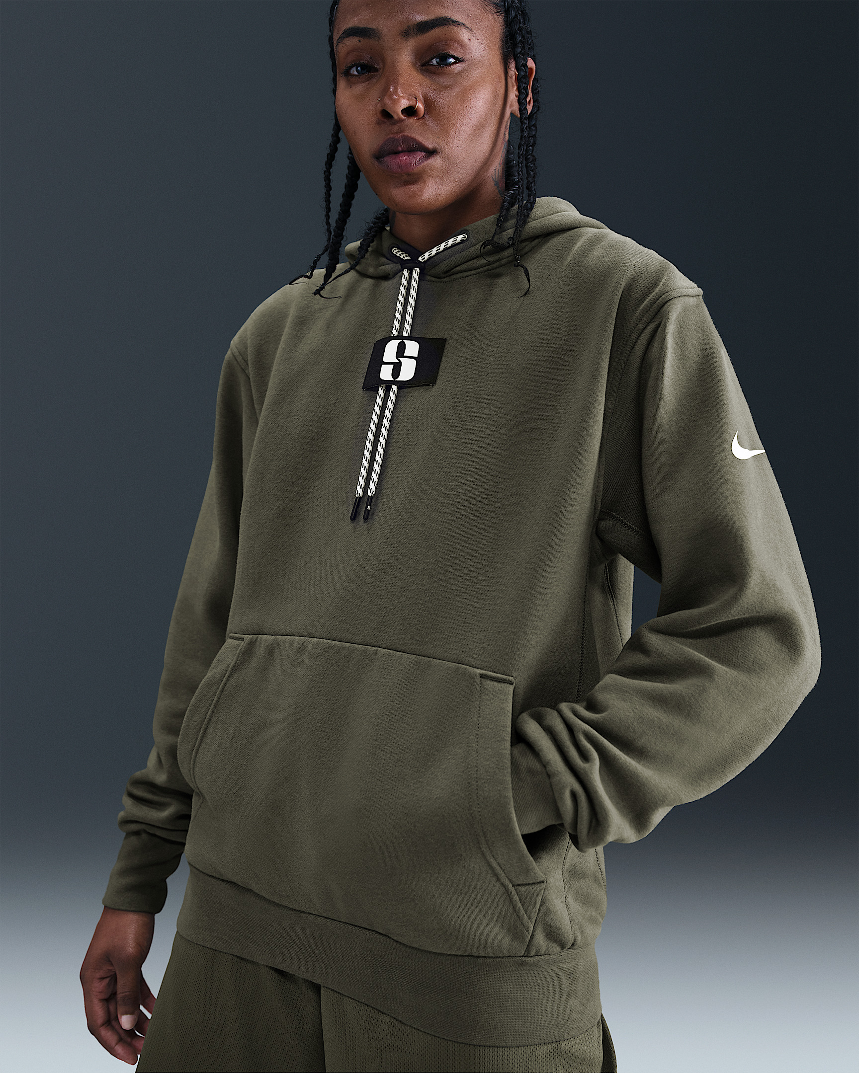 Sabrina Fleece Basketball Hoodie - 2