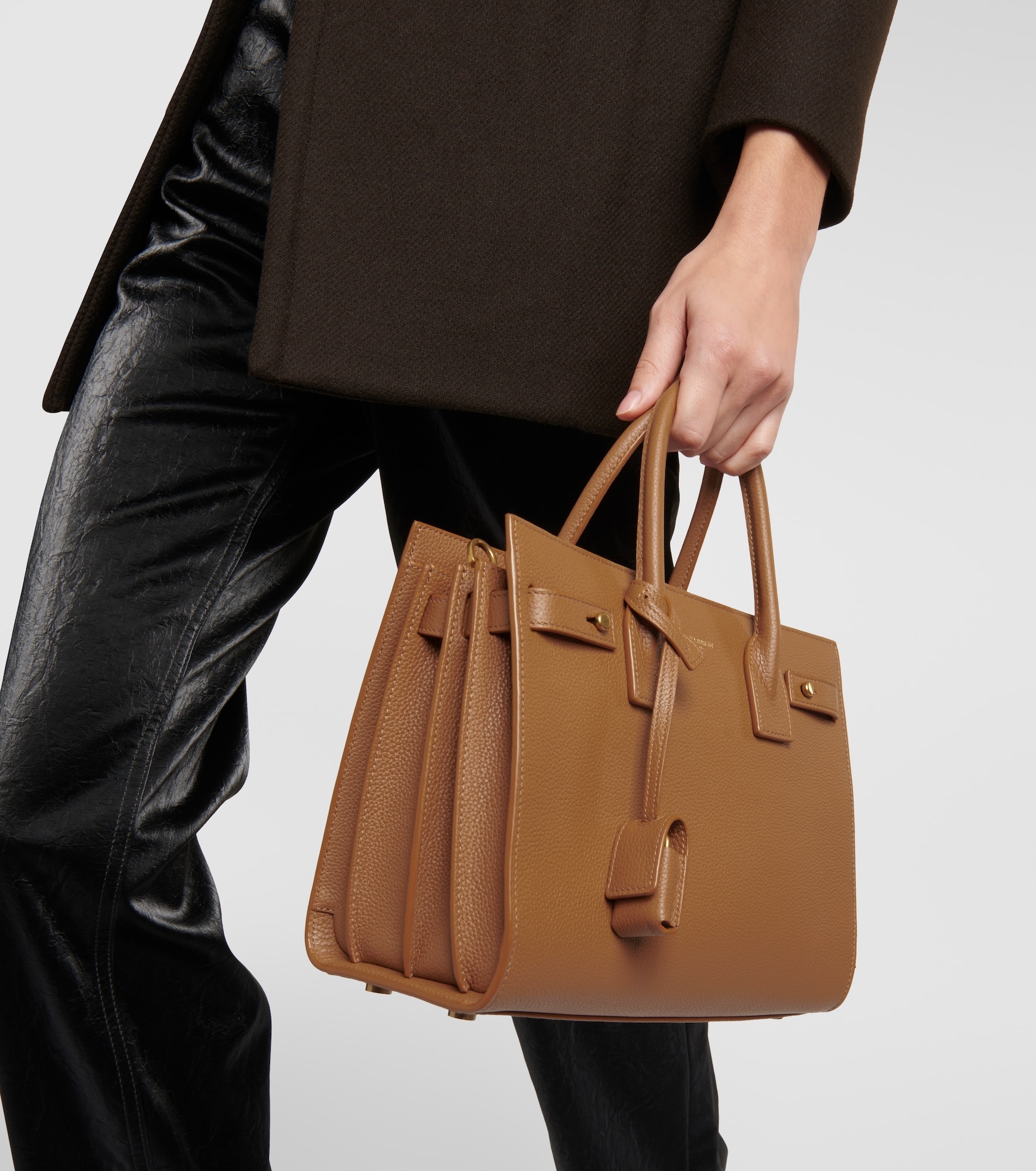Sac De Jour Small leather tote bag - 6