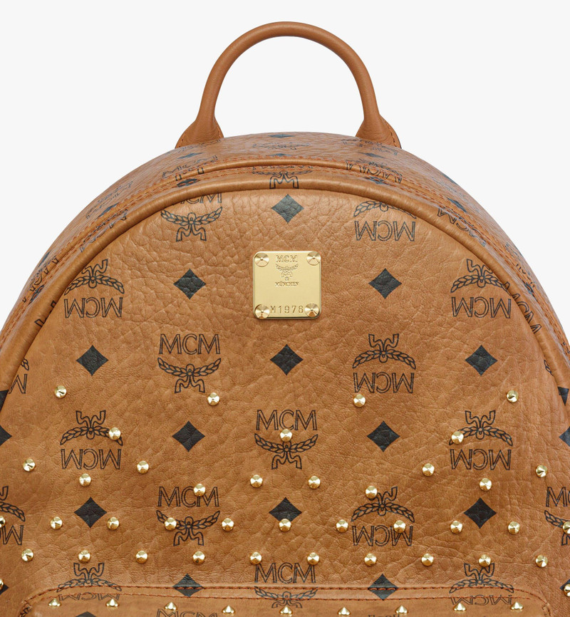 Stark Side Studs Backpack in Gold Crystal Visetos 5