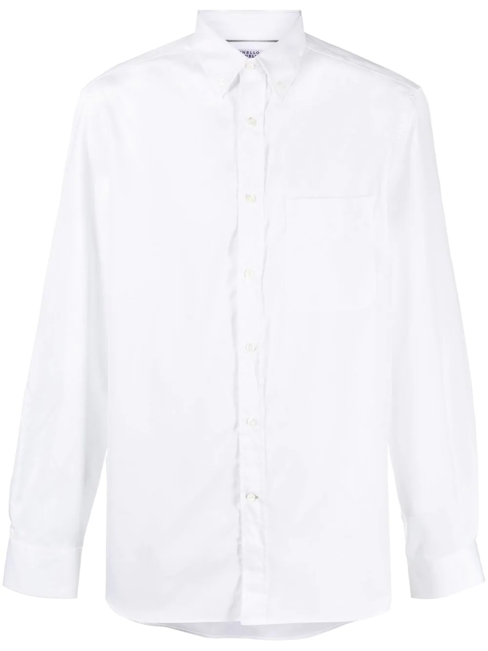 long-sleeve cotton shirt - 1