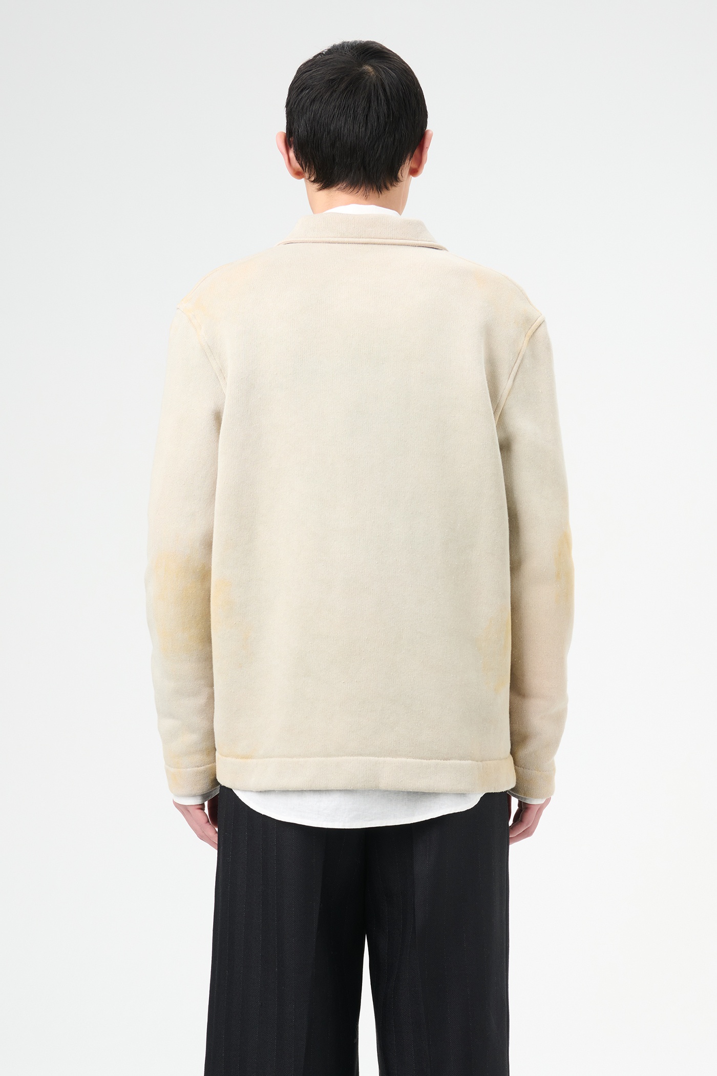Shelter Cardigan Attic Wash Fleece - 8