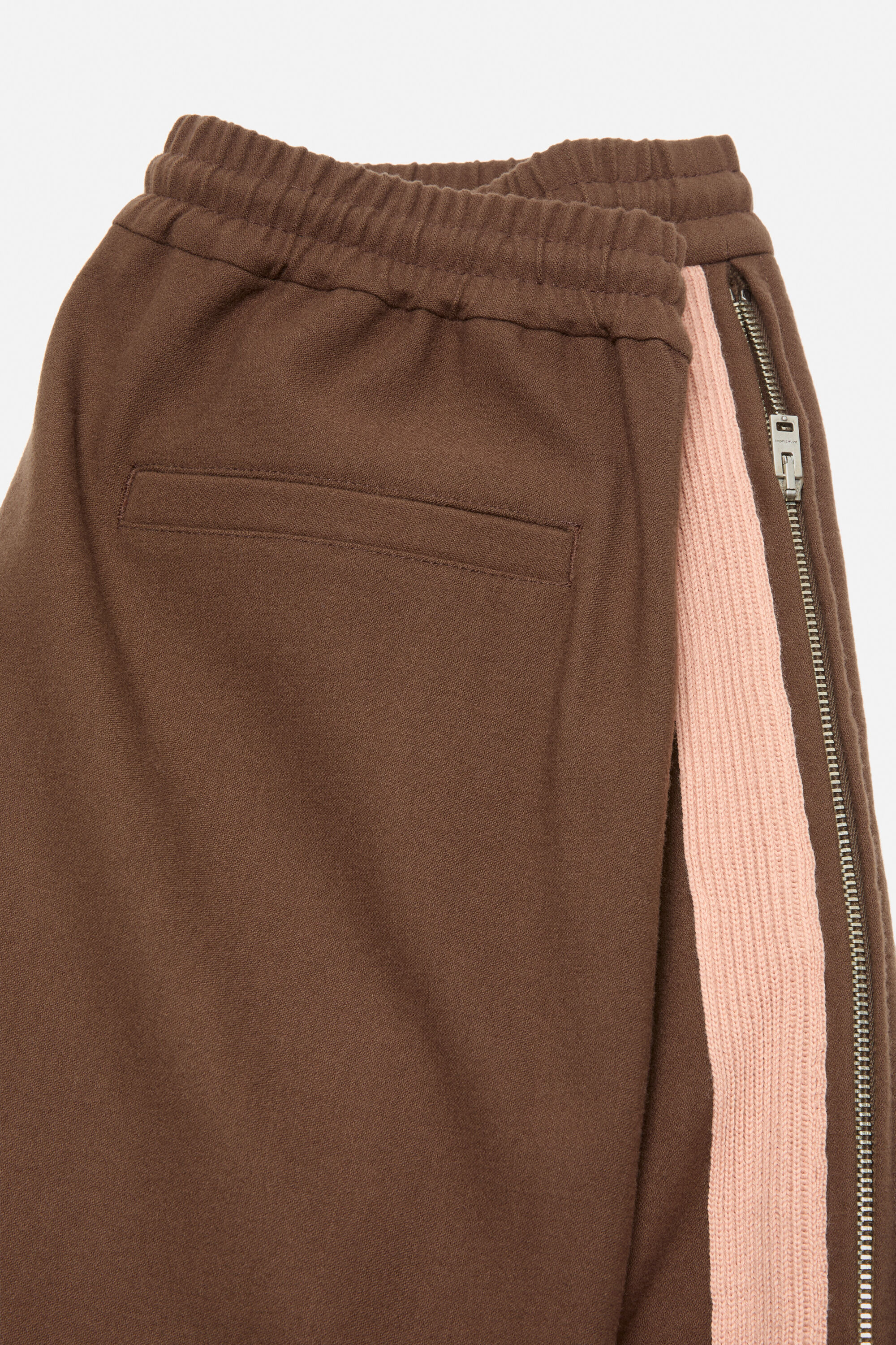 Tailored wool trousers - Chocolate brown - 5
