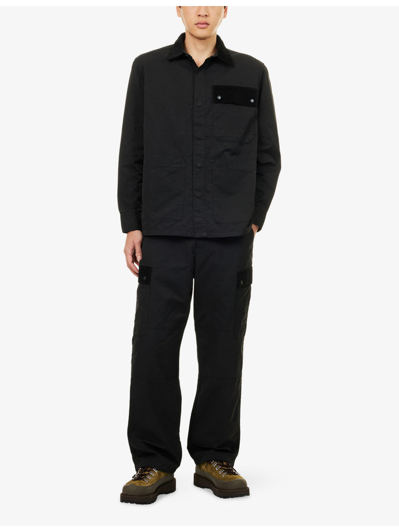 Barbour Silverbay Straight-Leg Cotton-Blend Trousers outlook